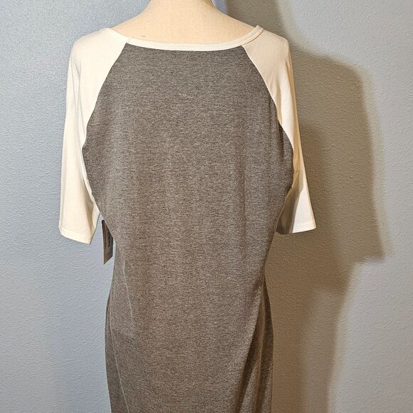 LuLaRoe Julia Dress - XL - Picture 2 of 5
